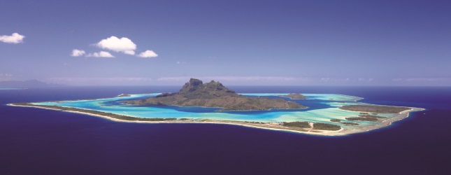 Bora Bora Panoramaansicht