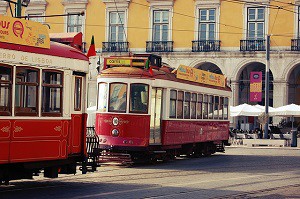 Berühmte Lissabon-Straßenbahnen
