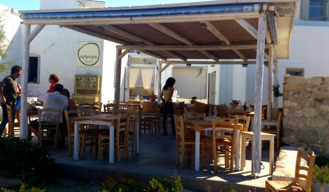 Restaurant Apuvpa, Milos