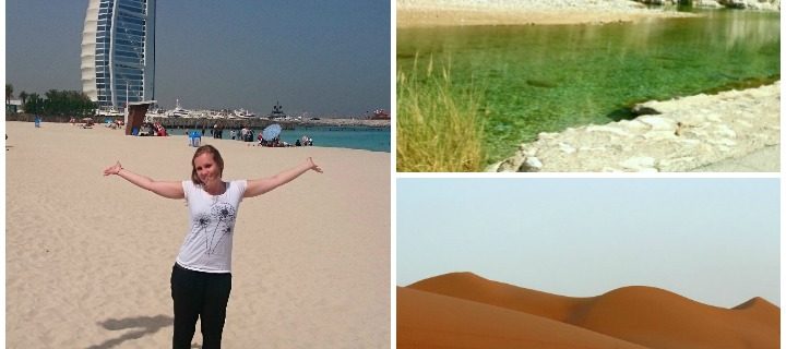 Wiebke in Dubai, Oman und Bahrain