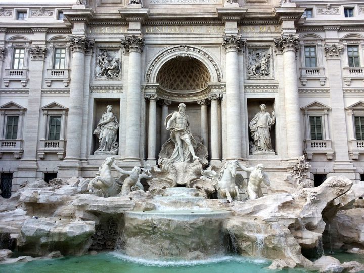 Trevi Brunnen, Rom