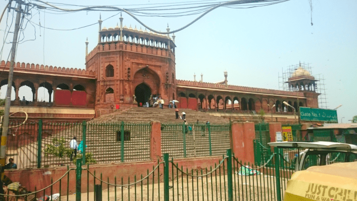 Jama Masjid Moschee in Delhi