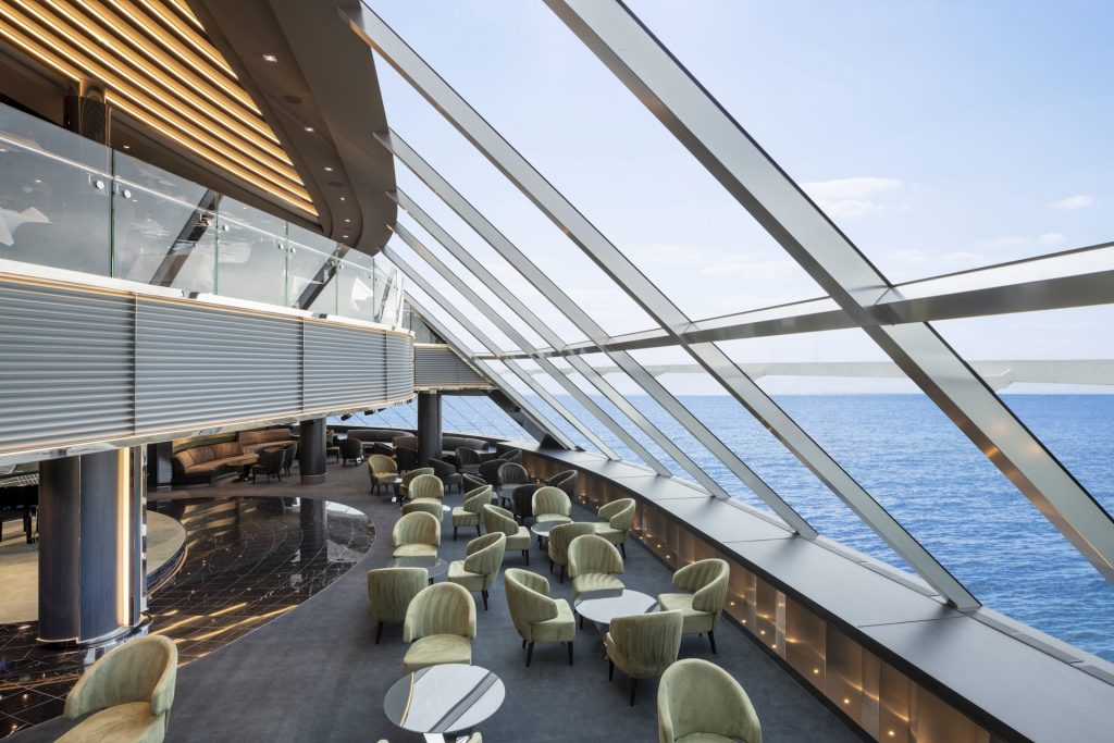 MSC Yacht Club Top Sail Lounge