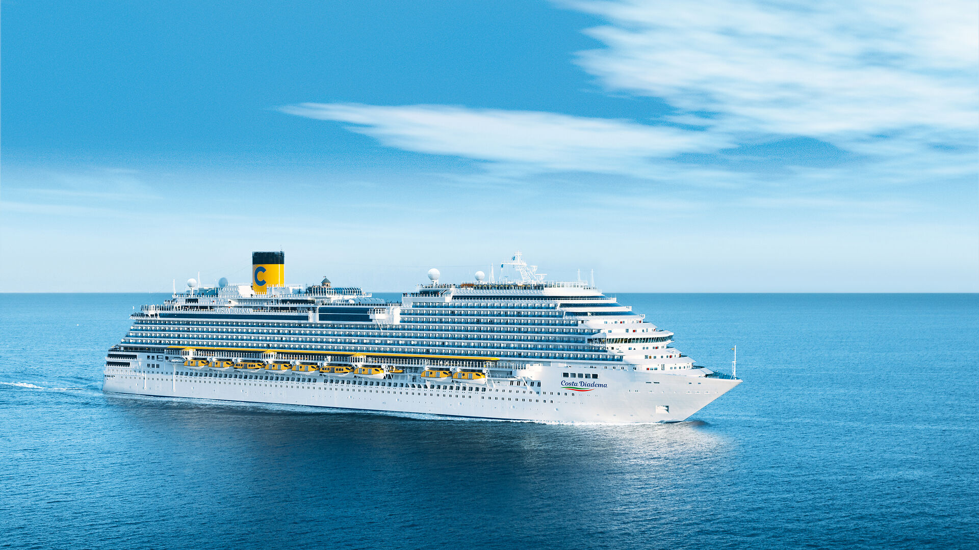 Costa Diadema: Schiffsrundgang, Restaurants, Bars & Highlights an Bord