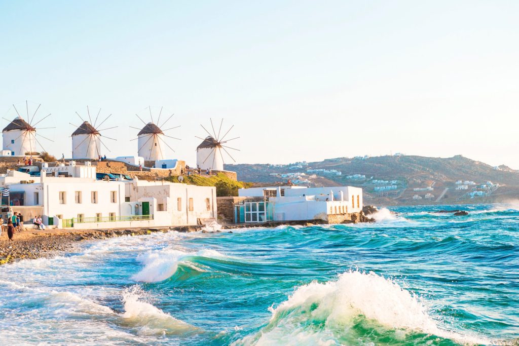 Windmühlen auf Mykonos