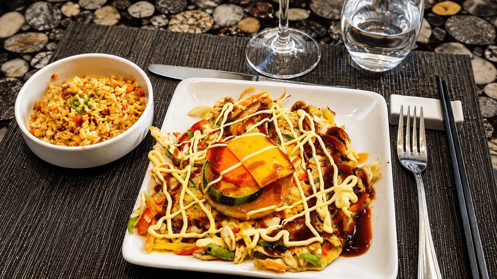Vegetarisches Teppanyaki Menü