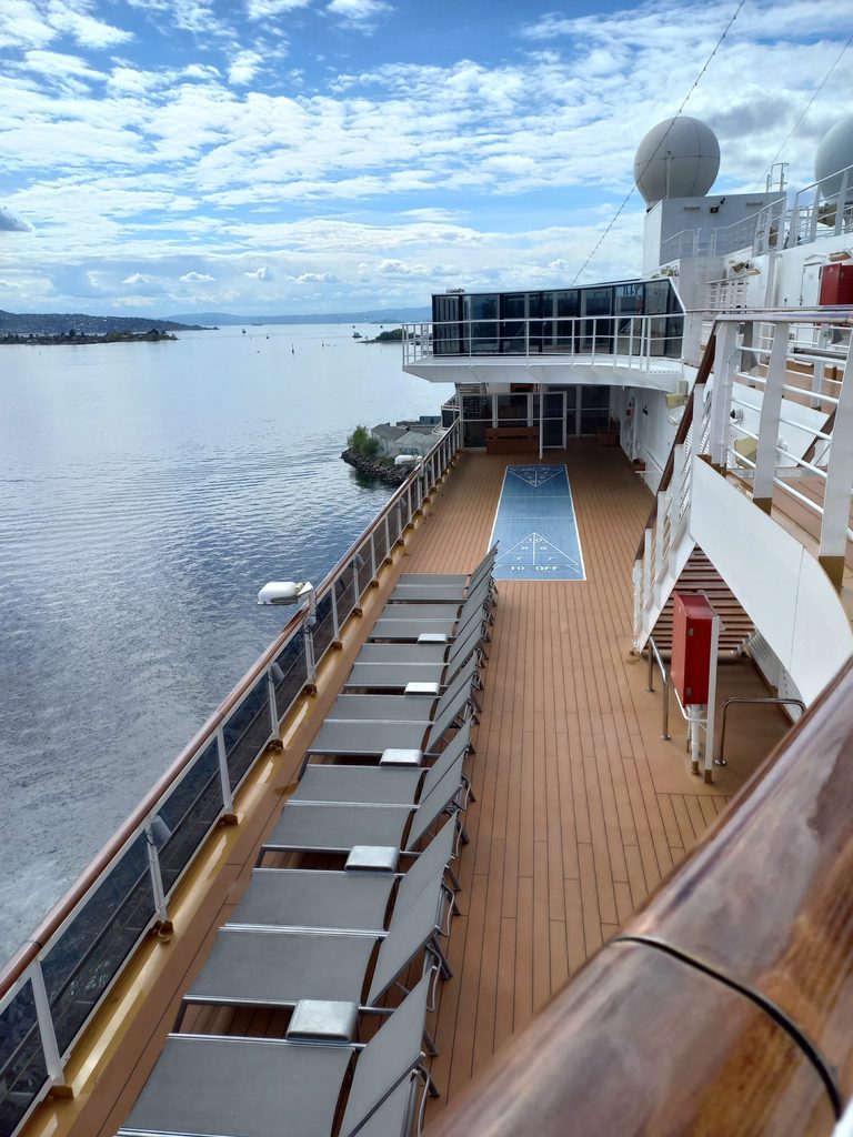 An Deck der Nieuw Statendam